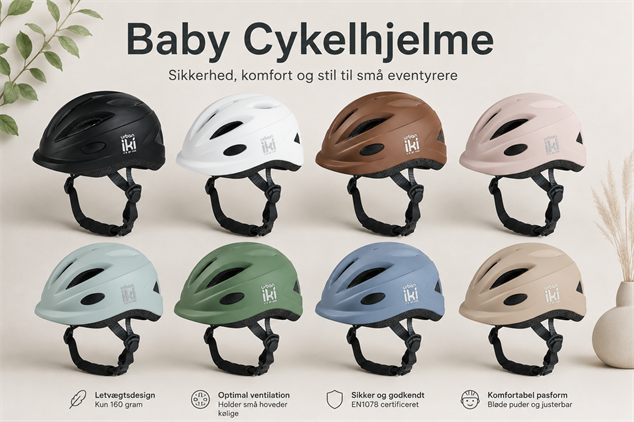 Urban cykelhjelm til de helt små