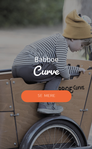 Babboe E-Curve / Praktisk ladcykel i elegant design